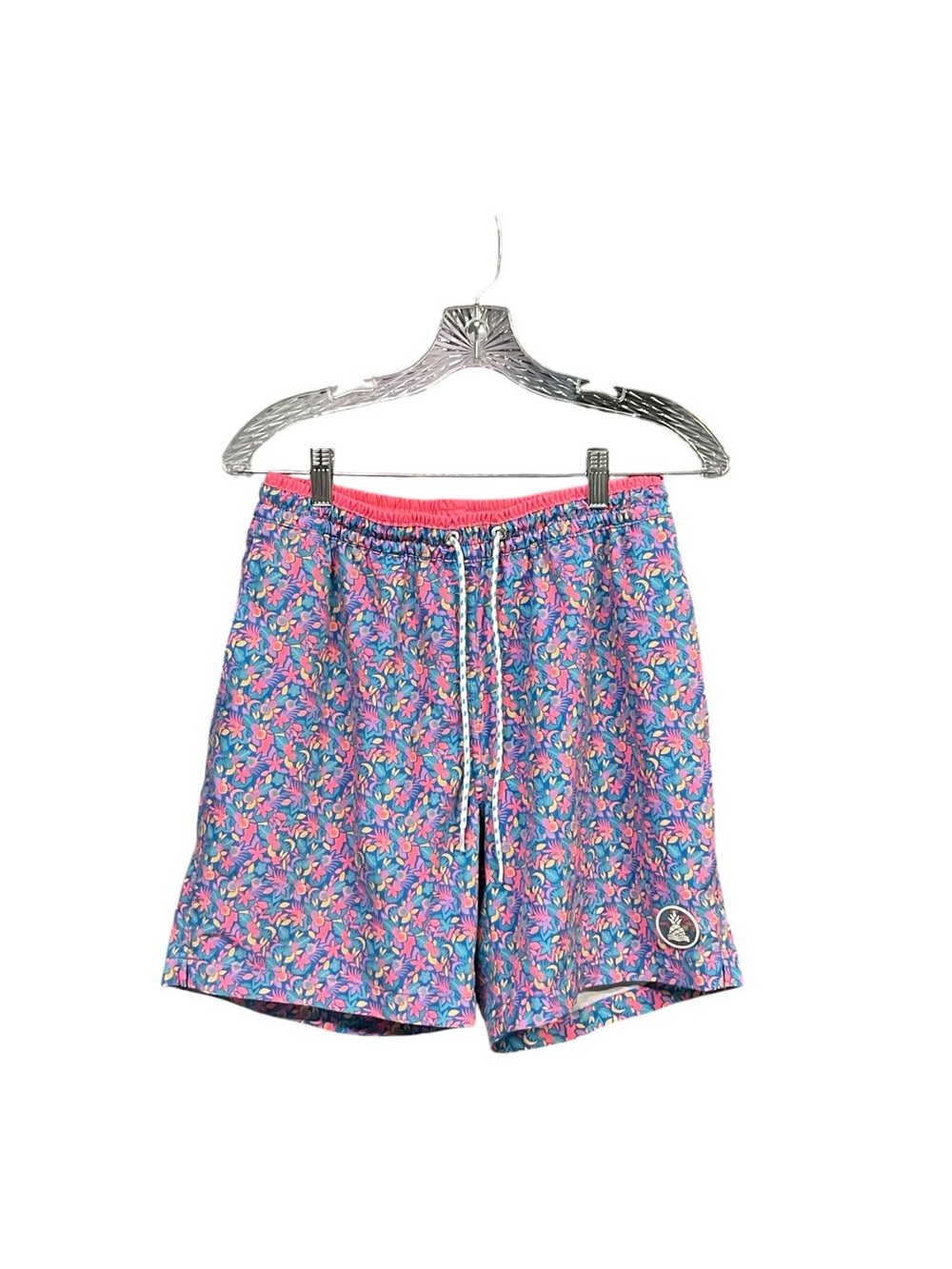 Chubbies Floral Swim Trunks Mens M 7 Inch Inseam Tropical Beach Surfcore Shorts